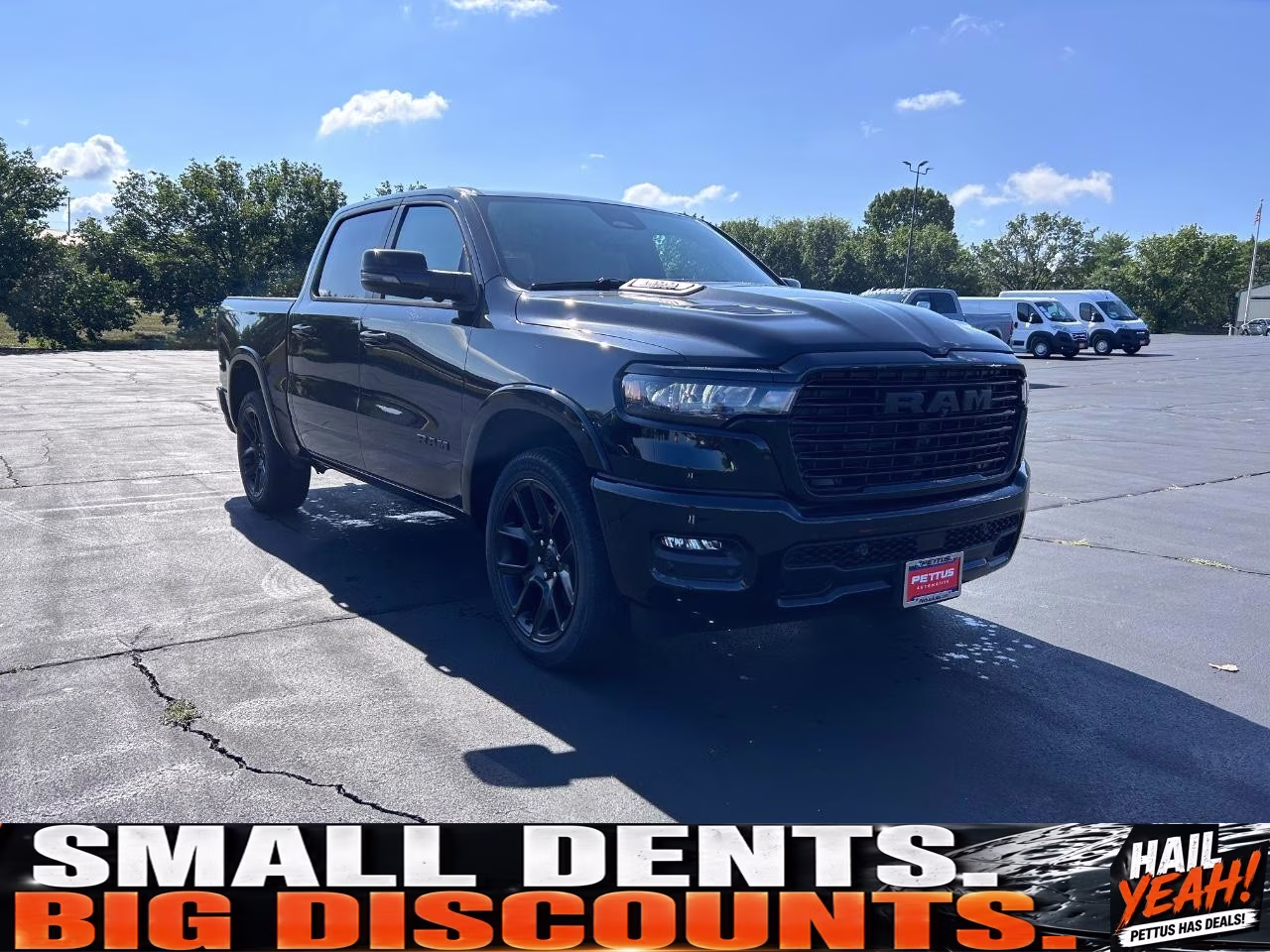 2026 Diamond Black Crystal Pearlcoat Ram 1500 Laramie 4X4 Truck