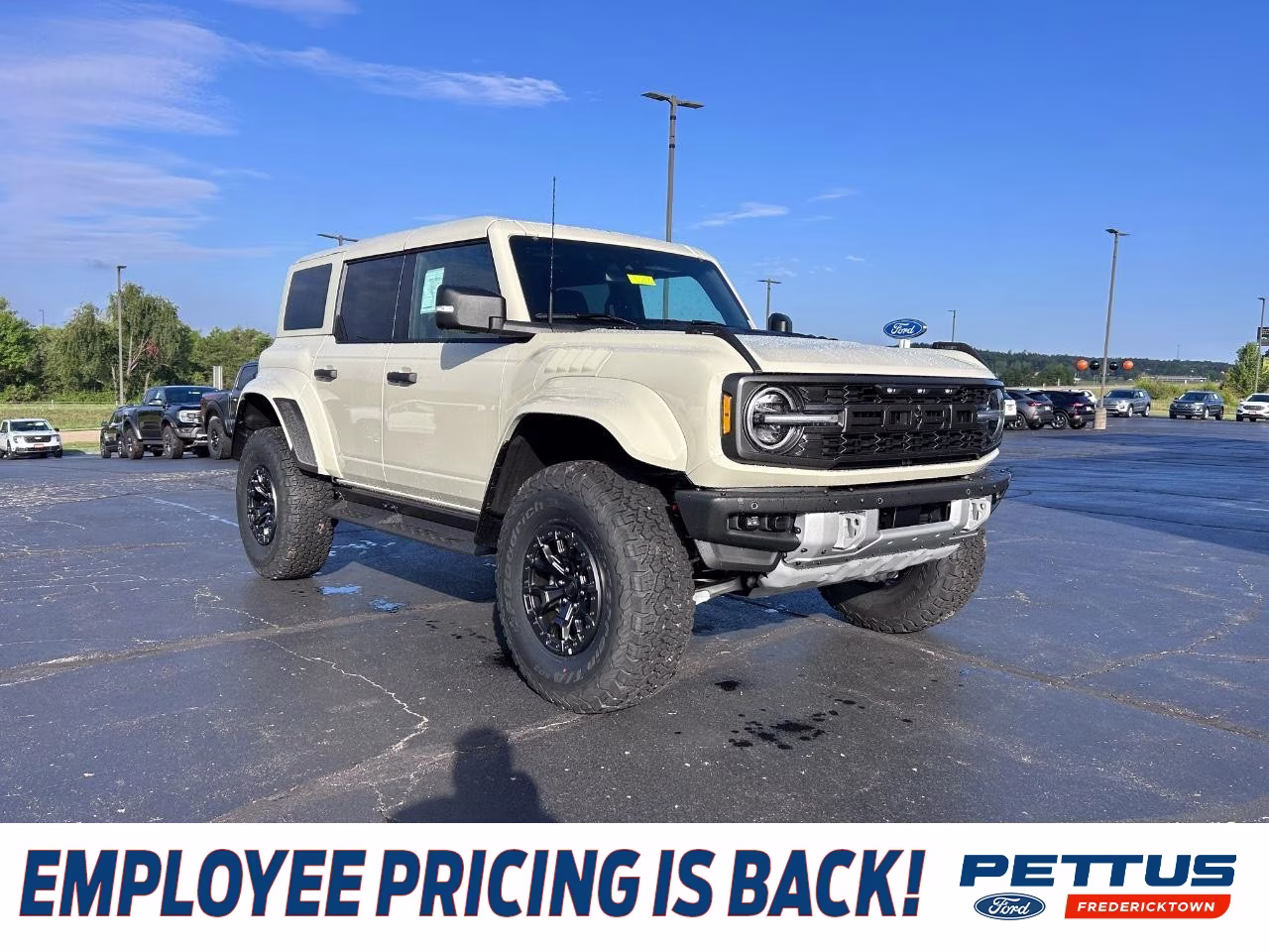 2025 Desert Sand Ford Bronco Raptor 4X4 SUV