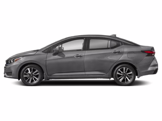2025 Gun Metallic Nissan Versa 1.6 SV FWD Sedan