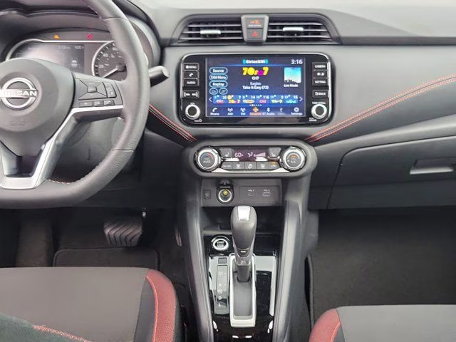 2025 Scarlet Ember Tintcoat Nissan Versa 1.6 SR FWD Sedan