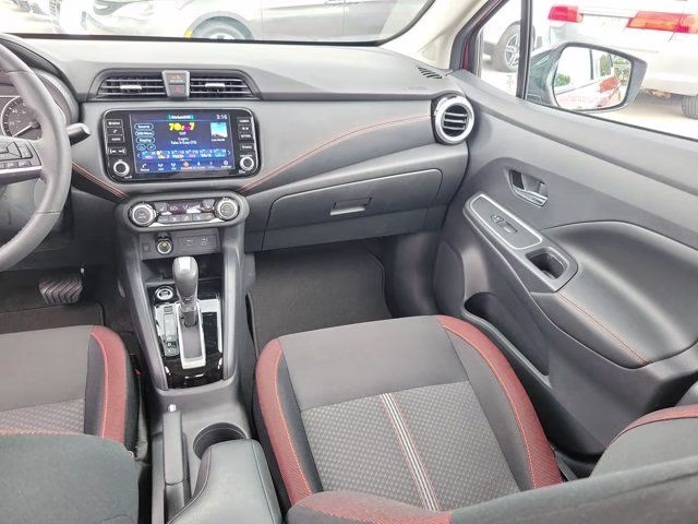 2025 Scarlet Ember Tintcoat Nissan Versa 1.6 SR FWD Sedan