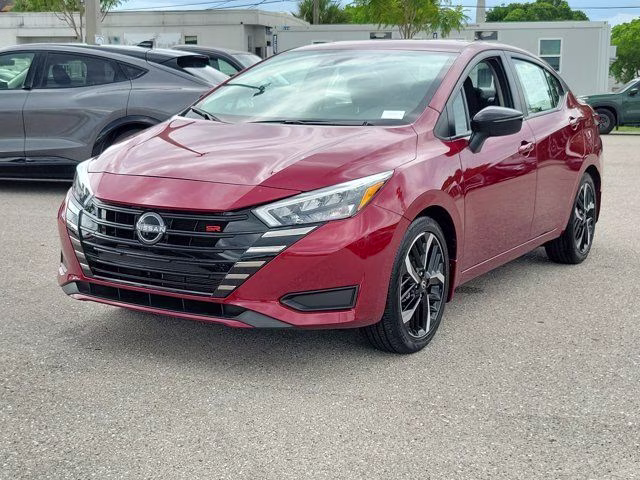 2025 Scarlet Ember Tintcoat Nissan Versa 1.6 SR FWD Sedan