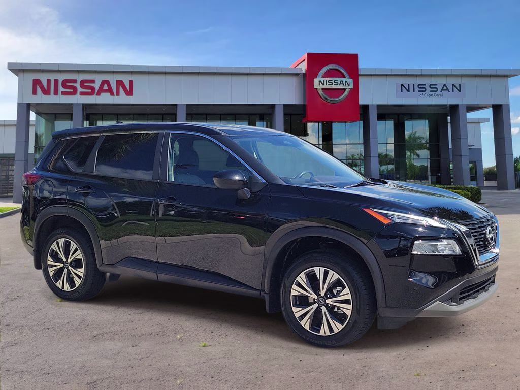 2023 Super Black Nissan Rogue SV FWD SUV