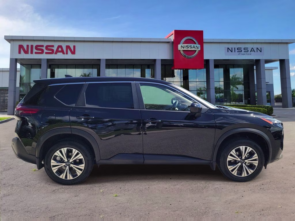 2023 Super Black Nissan Rogue SV FWD SUV