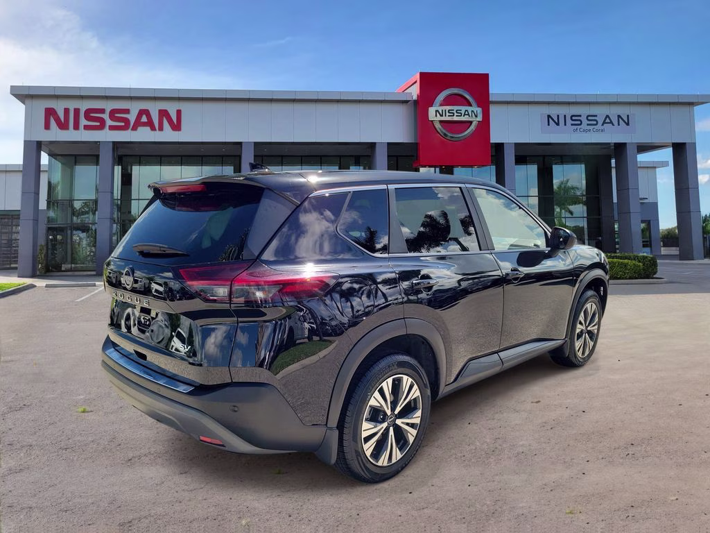 2023 Super Black Nissan Rogue SV FWD SUV