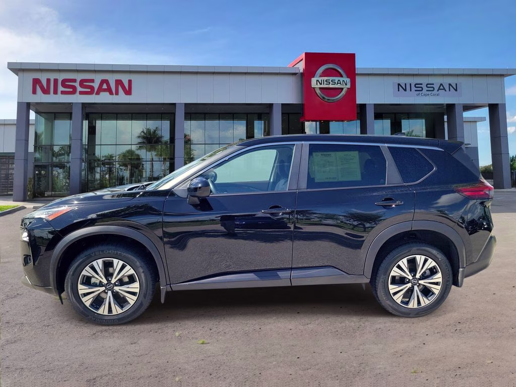 2023 Super Black Nissan Rogue SV FWD SUV