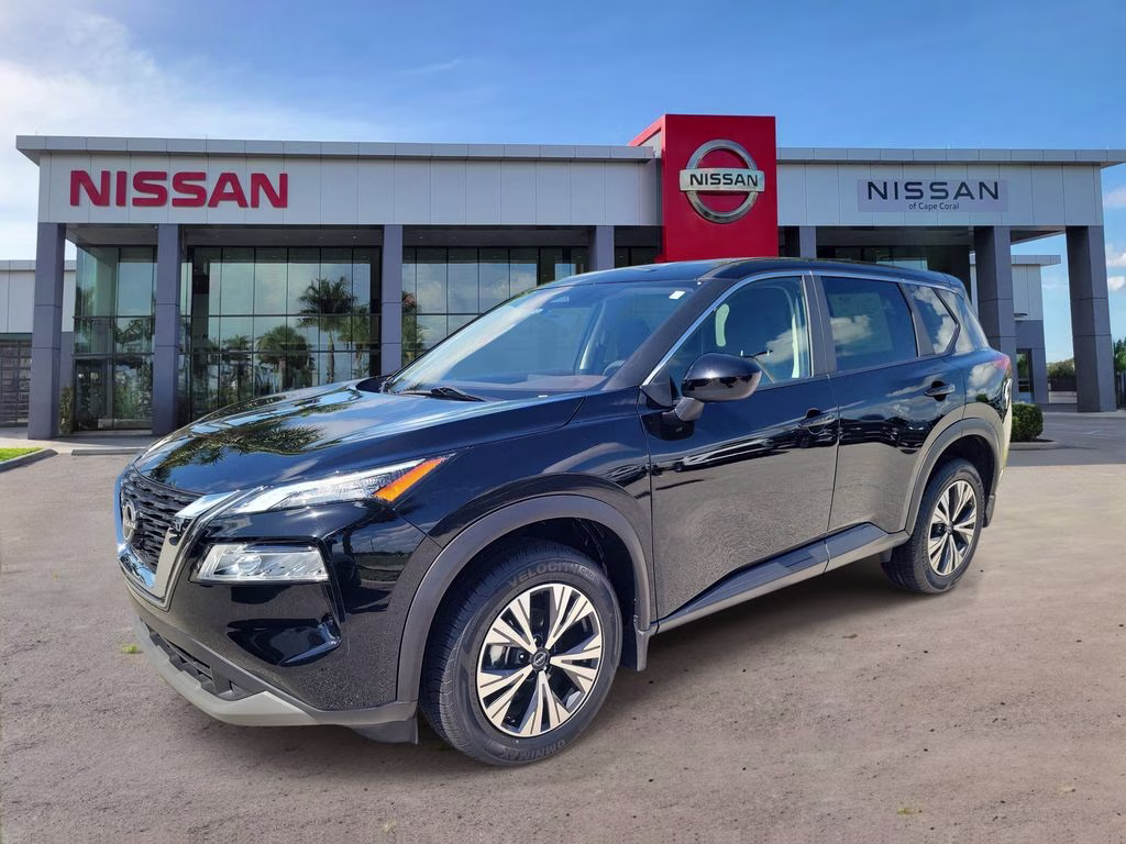 2023 Super Black Nissan Rogue SV FWD SUV