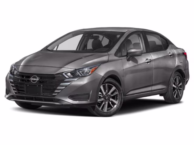 2025 Gun Metallic Nissan Versa 1.6 SV FWD Sedan
