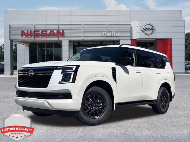 2026 Aspen White Tricoat Nissan Armada SV RWD SUV