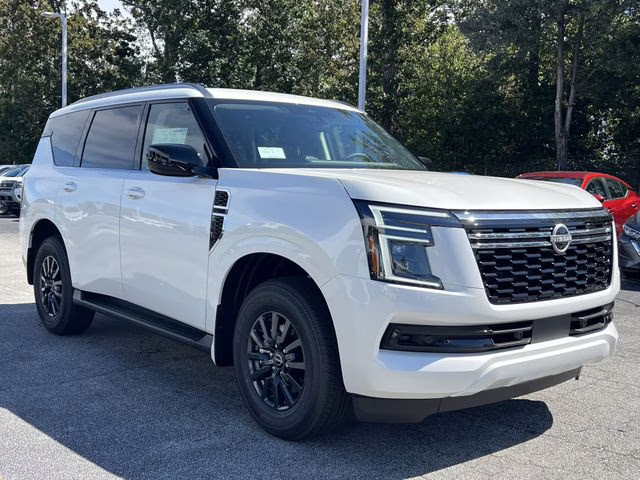 2026 Aspen White Tricoat Nissan Armada SV RWD SUV