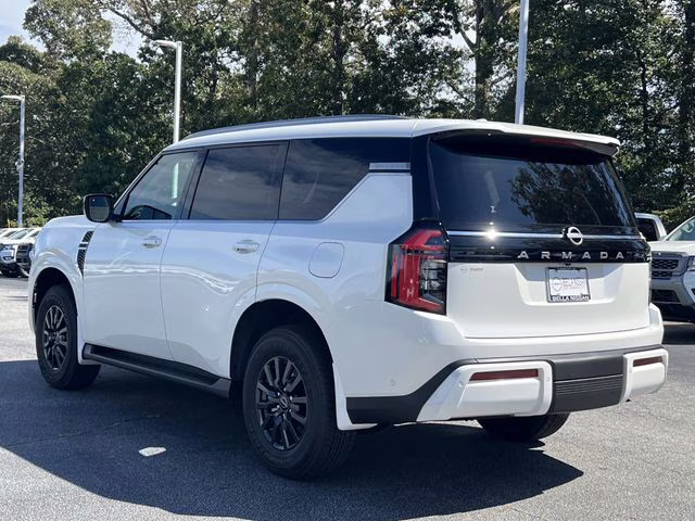 2026 Aspen White Tricoat Nissan Armada SV RWD SUV