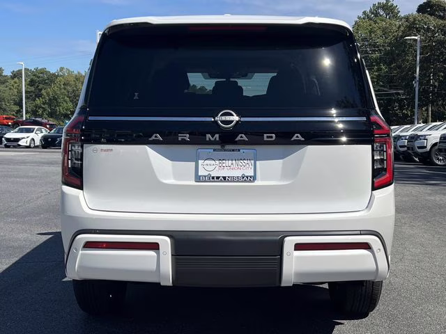 2026 Aspen White Tricoat Nissan Armada SV RWD SUV