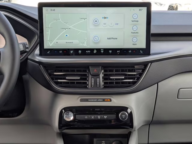 2025 Star White Metallic Tri-Coat Ford Escape PHEV Plug-In Hybrid FWD SUV