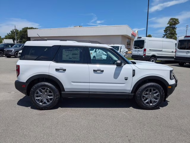 2025 Oxford White Ford Bronco Sport Big Bend Black Diamond Package 4X4 SUV