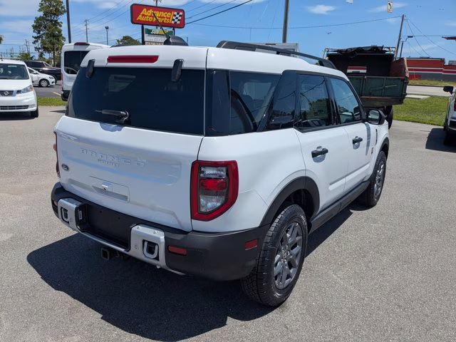 2025 Oxford White Ford Bronco Sport Big Bend Black Diamond Package 4X4 SUV