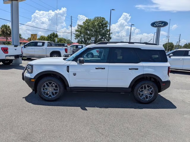 2025 Oxford White Ford Bronco Sport Big Bend Black Diamond Package 4X4 SUV