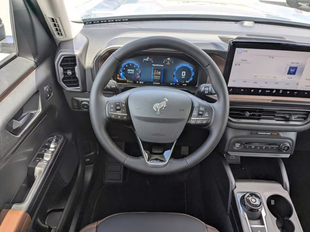 2025 Azure Gray Metallic Tri-Coat Ford Bronco Sport Outer Banks 4X4 SUV