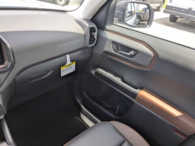 2025 Azure Gray Metallic Tri-Coat Ford Bronco Sport Outer Banks 4X4 SUV