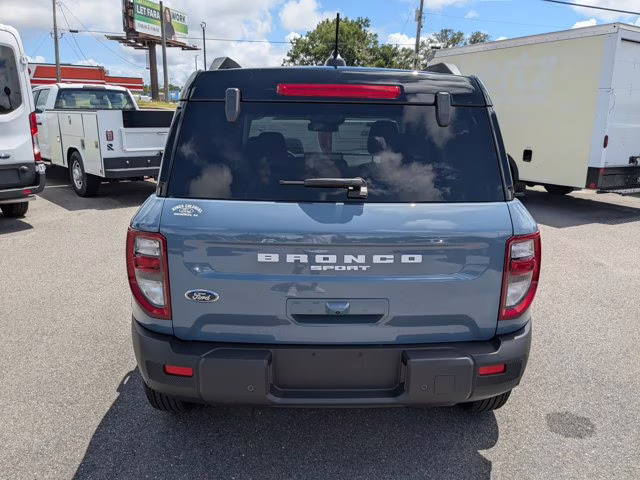 2025 Azure Gray Metallic Tri-Coat Ford Bronco Sport Outer Banks 4X4 SUV