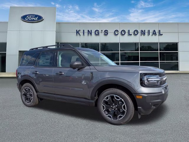 2025 Carbonized Gray Metallic Ford Bronco Sport Outer Banks 4X4 SUV