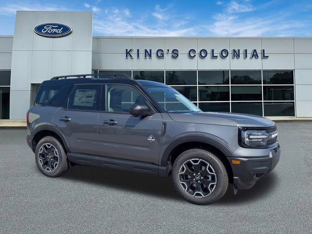 2025 Carbonized Gray Metallic Ford Bronco Sport Outer Banks 4X4 SUV