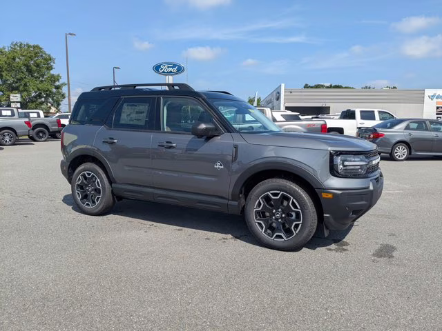 2025 Carbonized Gray Metallic Ford Bronco Sport Outer Banks 4X4 SUV
