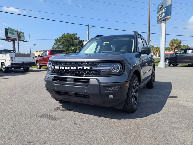 2025 Carbonized Gray Metallic Ford Bronco Sport Outer Banks 4X4 SUV