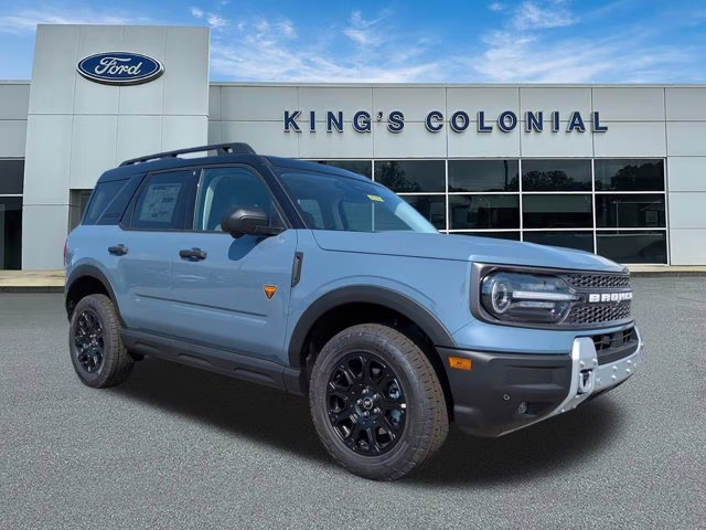 2025 Azure Gray Metallic Tri-Coat Ford Bronco Sport Badlands 4X4 SUV