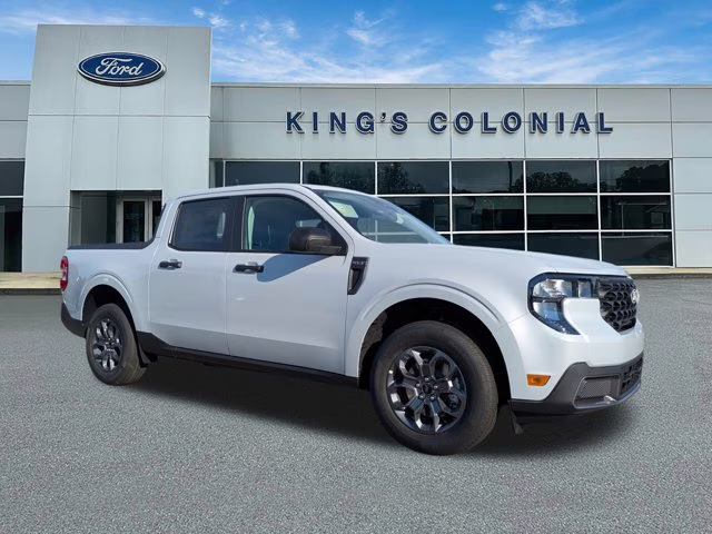 2025 Space White Metallic Ford Maverick Crew Cab XLT AWD AWD Truck