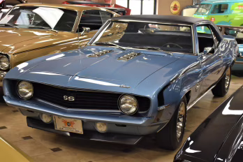 1969 Glacier Blue Chevrolet Camaro Z/28 - DZ 302C.I. V8, 4-Speed Coupe