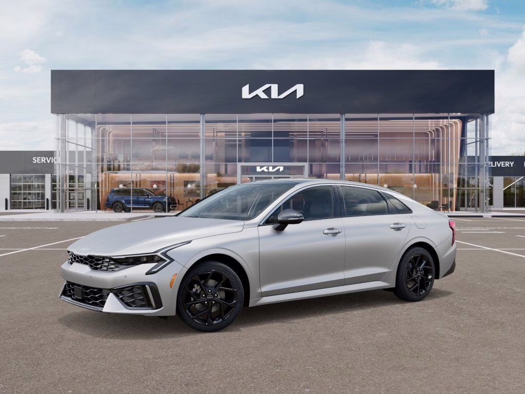 2026 Steel Matte Gray Kia K5 GT-Line FWD Sedan