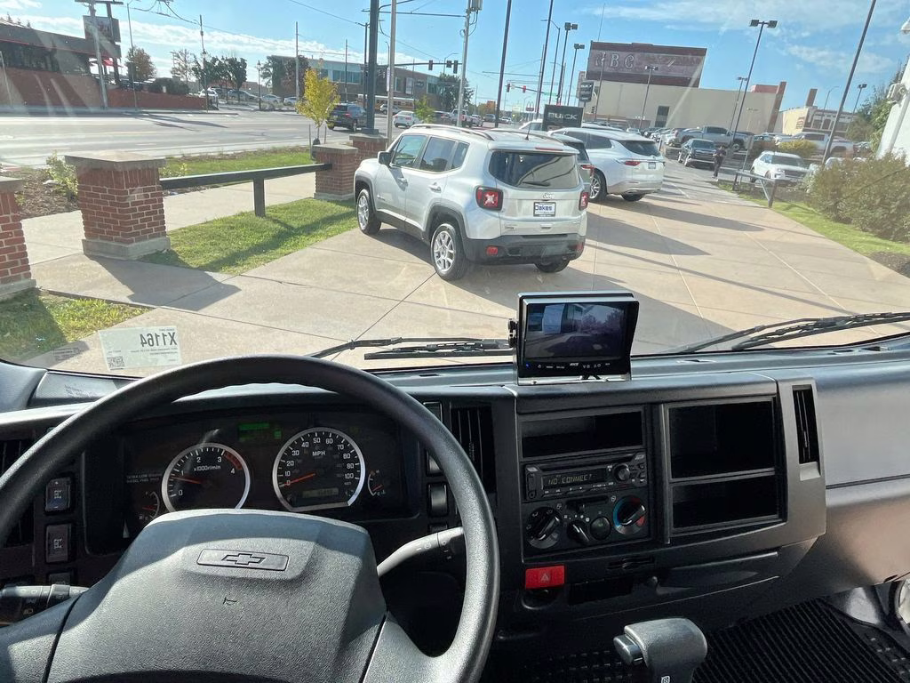 2024 Arc White Chevrolet 5500 XD LCF Diesel Base RWD Truck