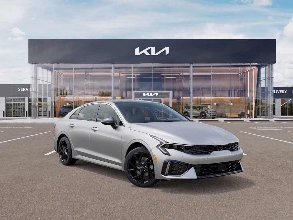 2026 Steel Matte Gray Kia K5 GT-Line FWD Sedan