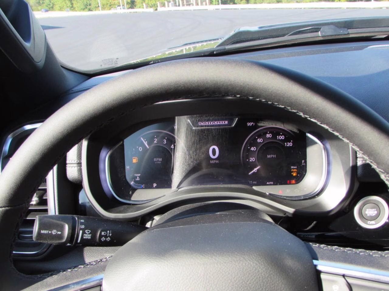 2026 Diamond Black Crystal Pearlcoat Ram 1500 Laramie 4X4 Truck