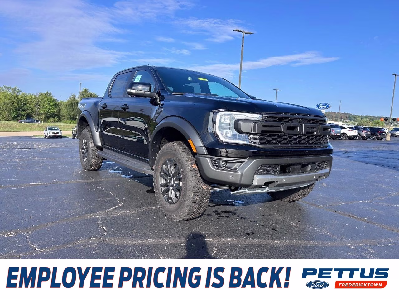2025 Shadow Black Ford Ranger Raptor 4X4 Truck
