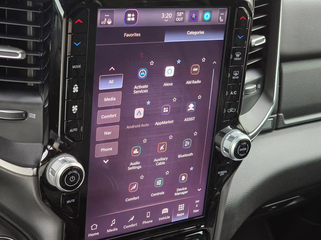 2026 Forged Blue Metallic Ram 1500 Big Horn/Lone Star 4X4 Truck