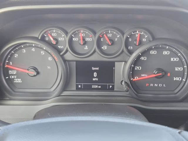 2025 Summit White Chevrolet Silverado 1500 Custom RWD Truck