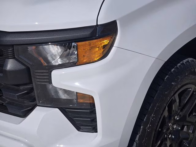 2025 Summit White Chevrolet Silverado 1500 Custom RWD Truck