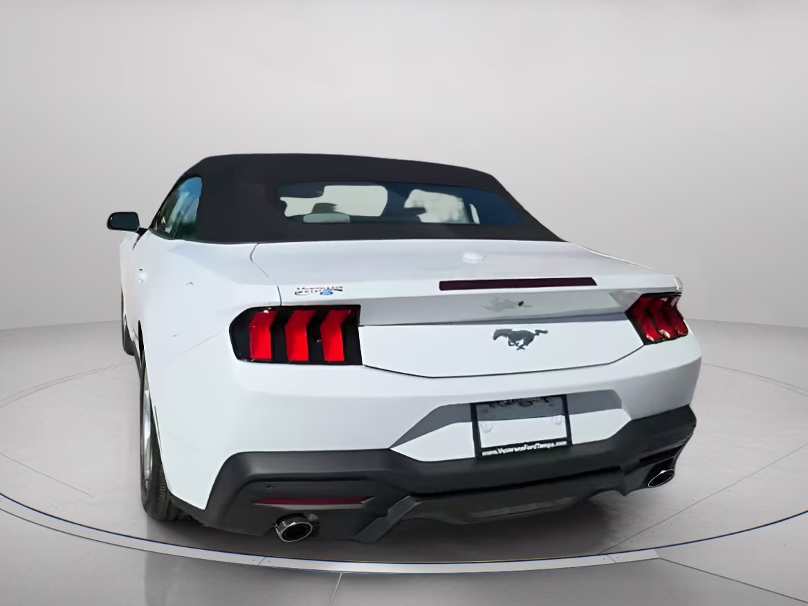 2026 Oxford White Ford Mustang EcoBoost Premium RWD Convertible