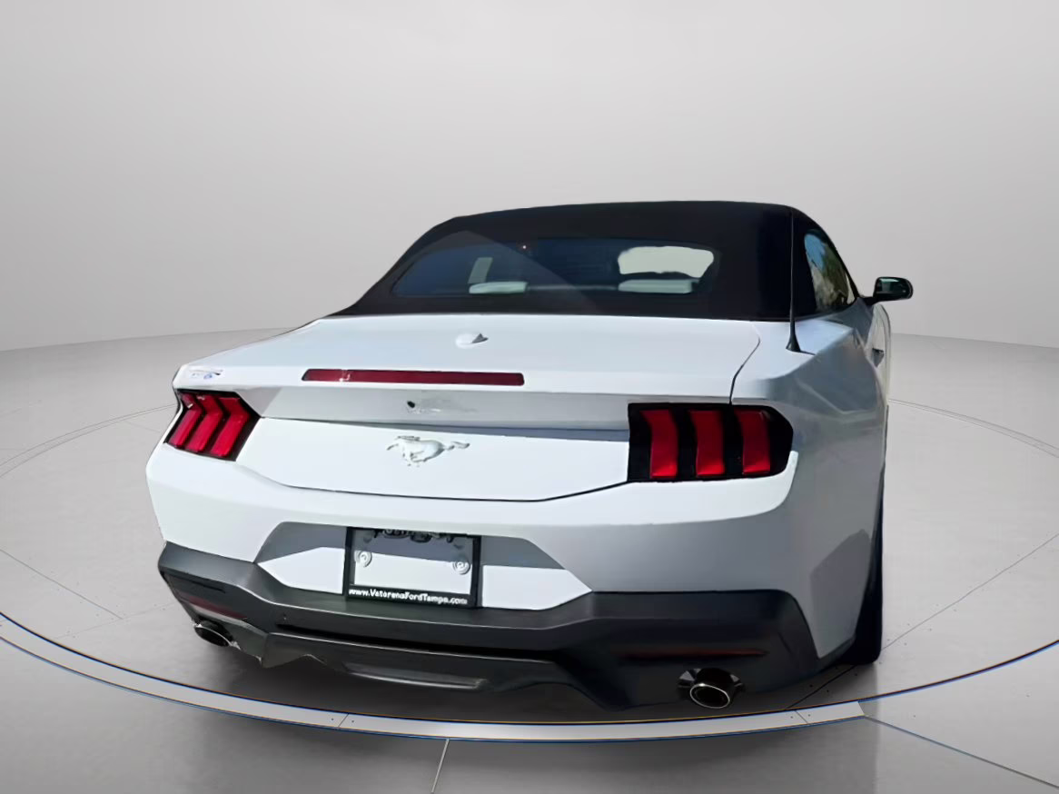 2026 Oxford White Ford Mustang EcoBoost Premium RWD Convertible