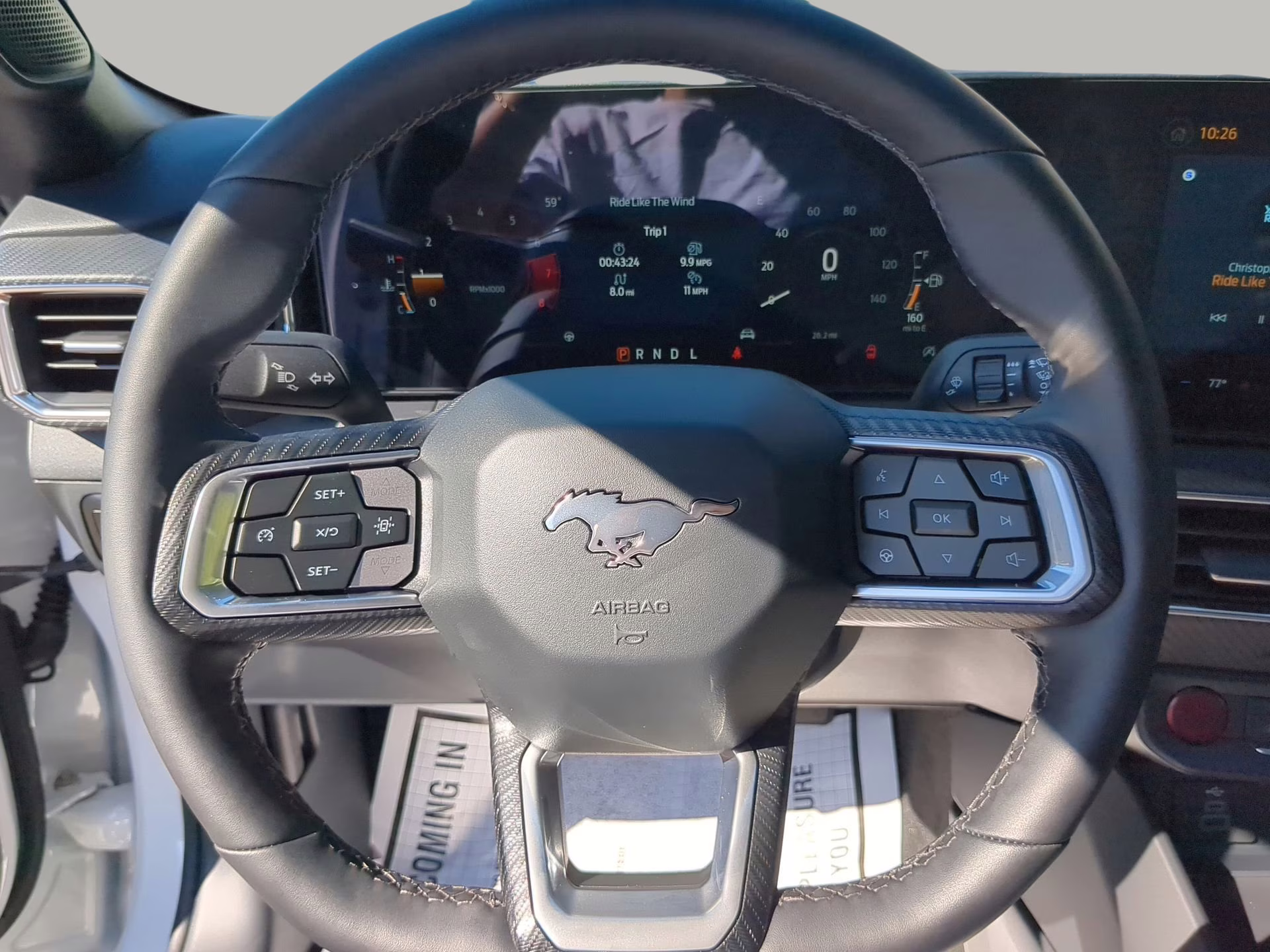 2026 Oxford White Ford Mustang EcoBoost Premium RWD Convertible