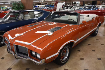 1972 Flame Orange Oldsmobile 442 - #s Match 455C.I. V8, W-30 Equipment Convertible