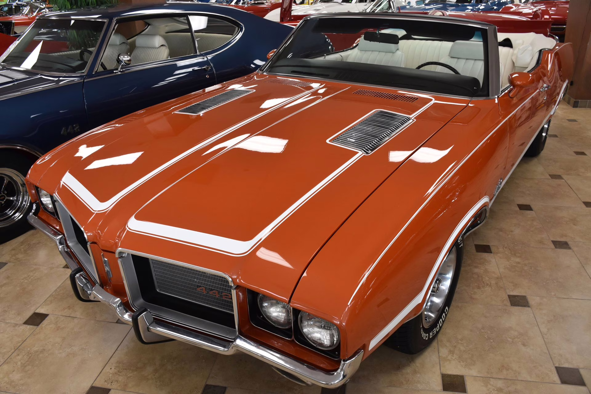1972 Flame Orange Oldsmobile 442 - #s Match 455C.I. V8, W-30 Equipment Convertible