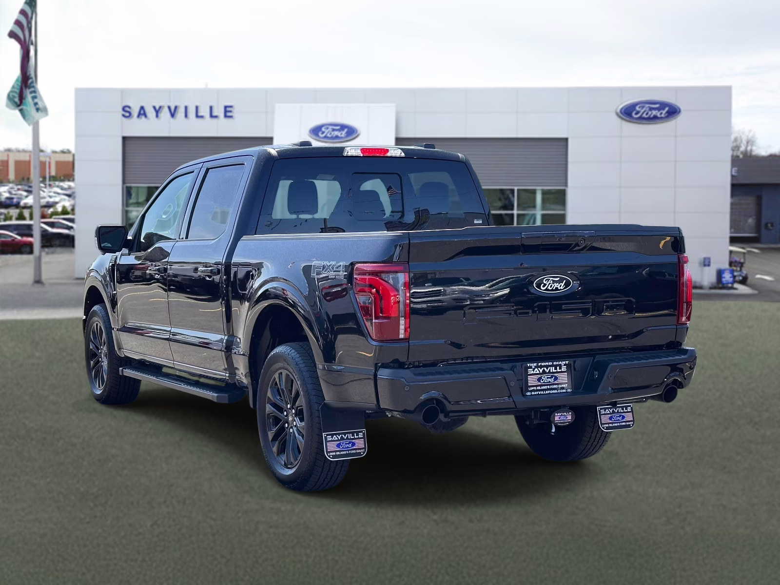 2025 Agate Black Metallic Ford F-150 LARIAT 4WD SuperCrew 5.5' Box 4X4 Truck