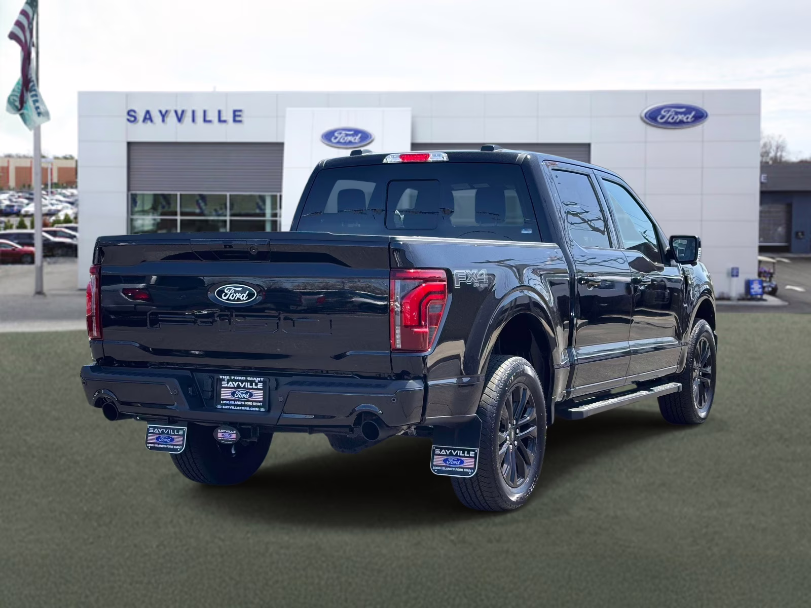 2025 Agate Black Metallic Ford F-150 LARIAT 4WD SuperCrew 5.5' Box 4X4 Truck