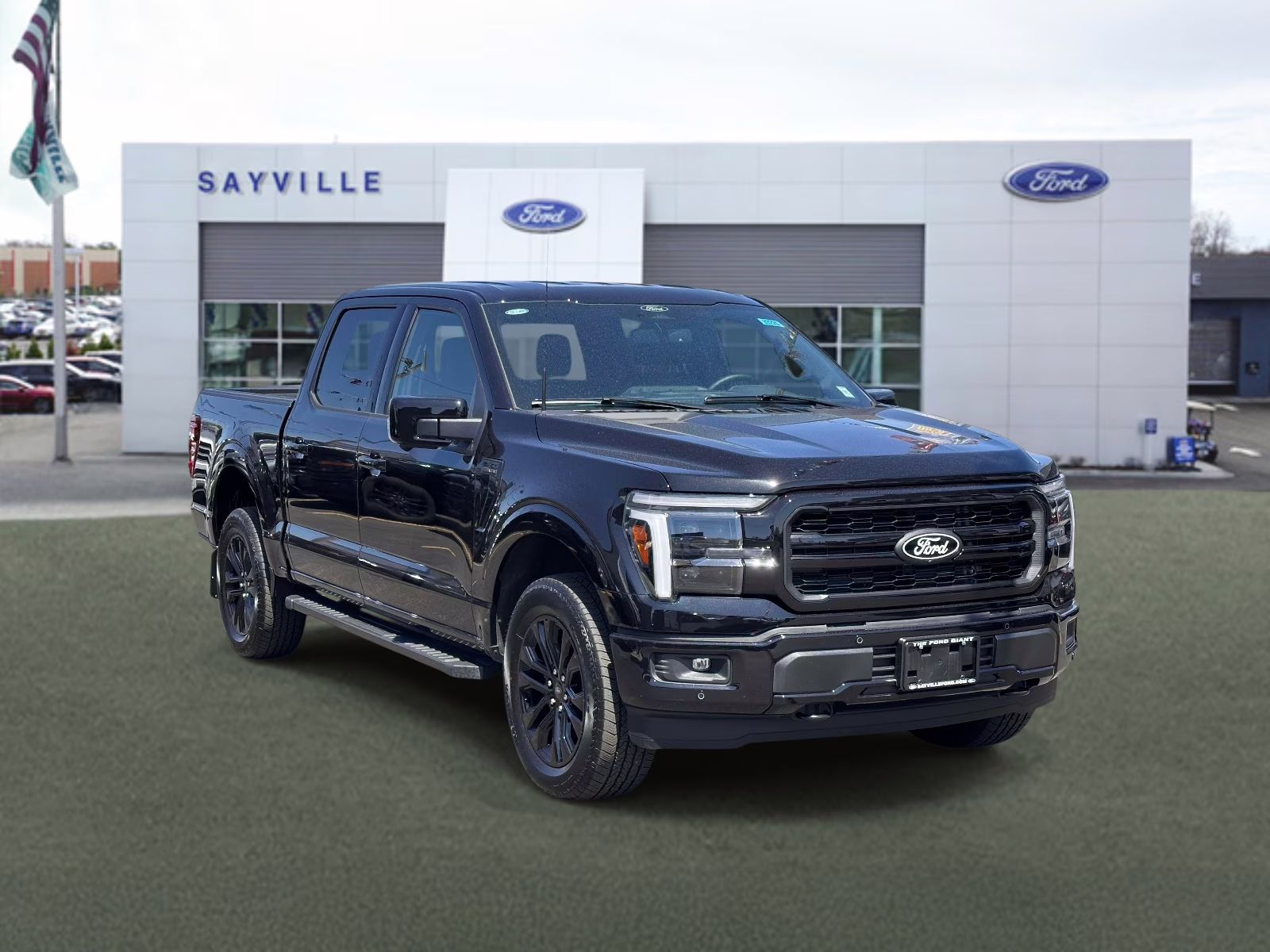 2025 Agate Black Metallic Ford F-150 LARIAT 4WD SuperCrew 5.5' Box 4X4 Truck