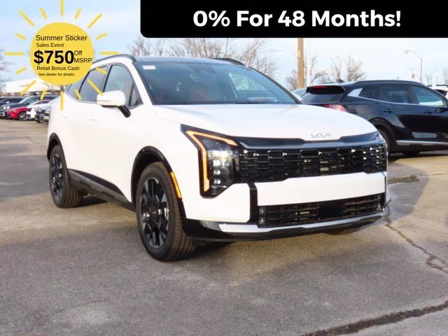 2026 Glacial White Pearl Kia Sportage SX-Prestige FWD SUV