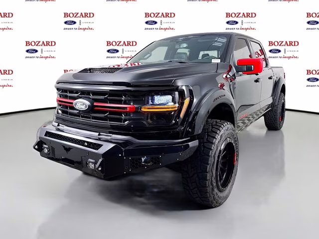 2025 Agate Black Metallic Ford F-150 XLT B.A.T. Spec R 4X4 Truck