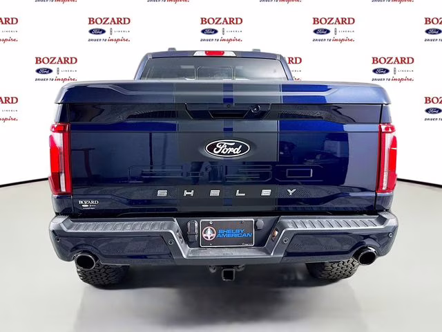 2025 Antimatter Blue Metallic Ford F-150 Lariat Shelby 4X4 Truck