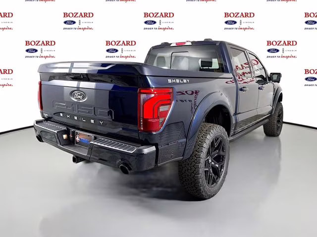 2025 Antimatter Blue Metallic Ford F-150 Lariat Shelby 4X4 Truck